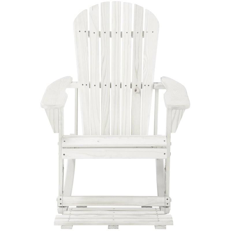 White 3 Piece Patio Adirondack Rocker Set P31833