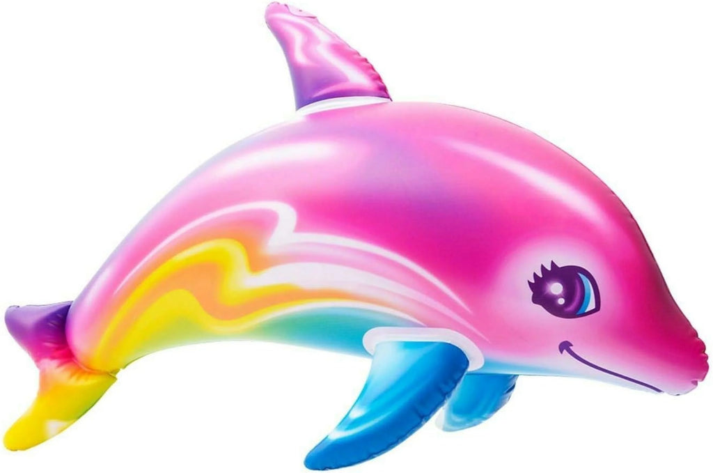 Large 36" Pink Dolphin Inflatable Pool Toy (Set of 2) A654891