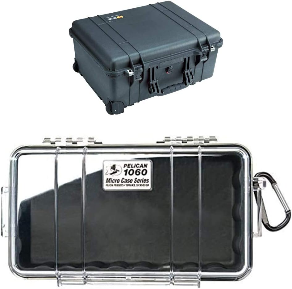 Black Pelican Case With Foam U21998