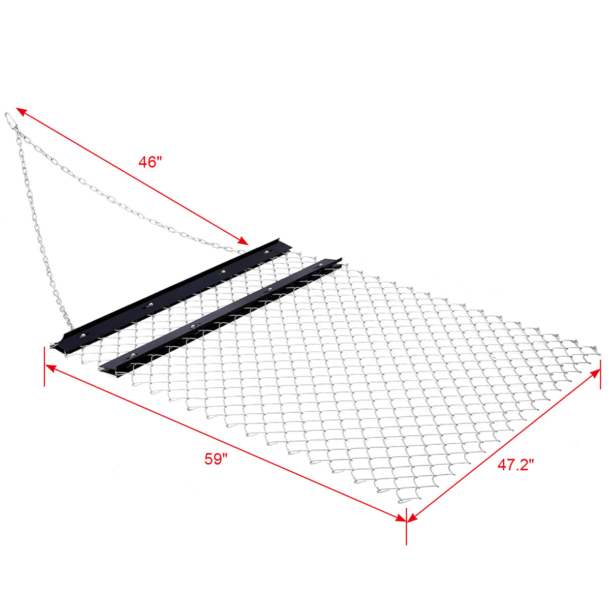ATV Drag Harrow 4'x5' Chain Harrow Z284239