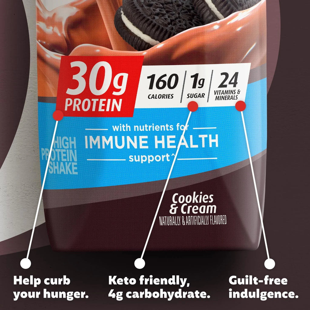 Cookies & Cream Protein Shake 4 Ct Z3060