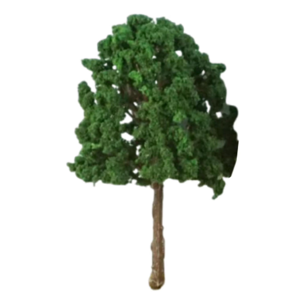 20 Pieces 2.95 inch Dark Green Miniature Trees for Diorama H327550