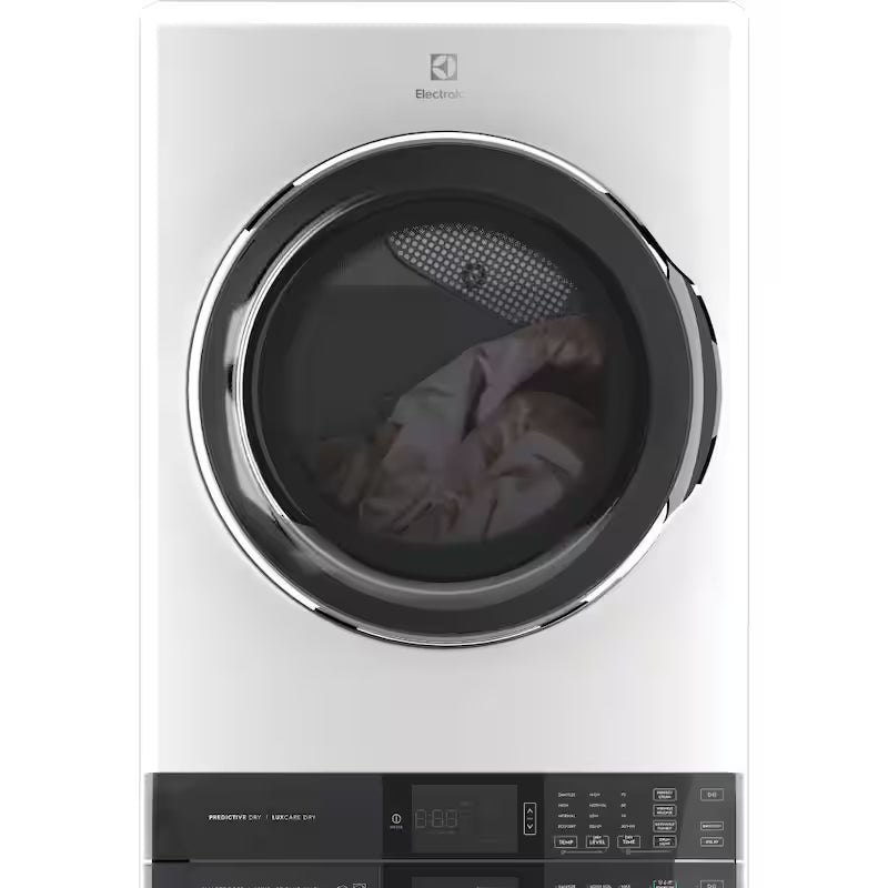 4.5 cu. ft. Washer and 8.0 cu. ft. Electric Dryer Laundry Tower in White V916
