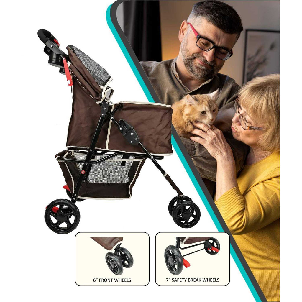 Single Jogger Pet Stroller G89423