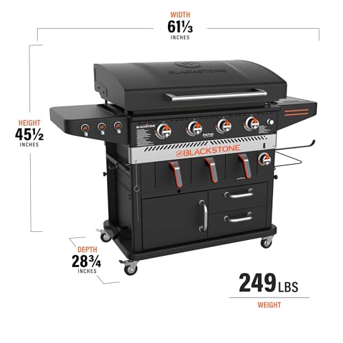 36 inch Black Stainless Steel Gas Griddle N663252