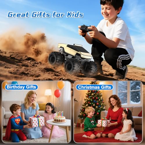1:18 2.4 GHz Waterproof 4WD Off-Road RC Monster Truck A92703