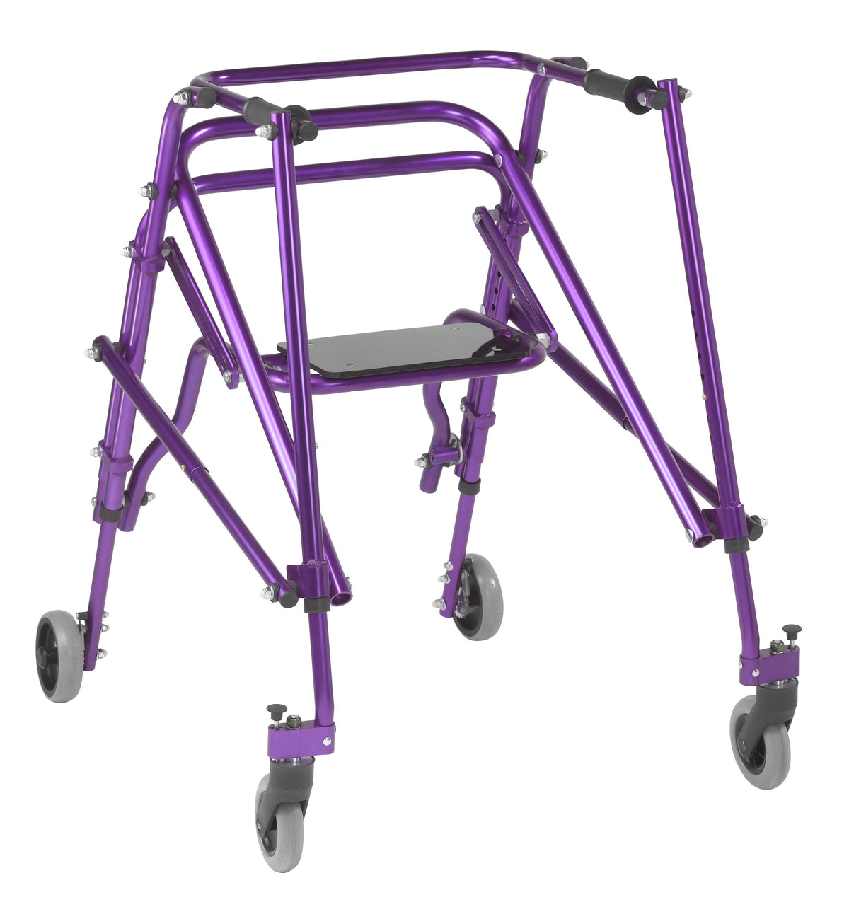 Lightweight Posterior Walker with Seat, Large, Wizard Purple W59983