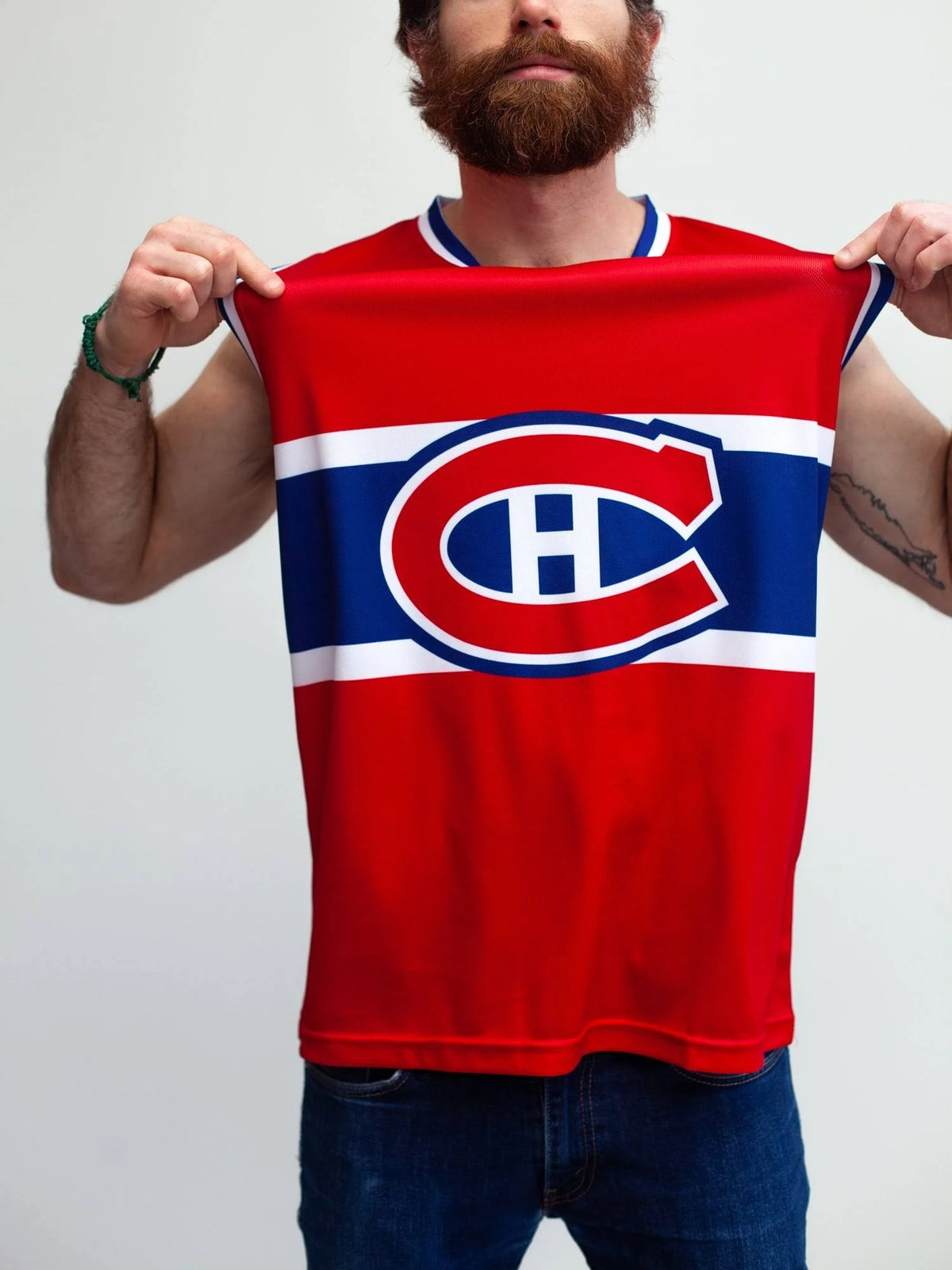 Hockey Tank XXXL Red Polyester F6507