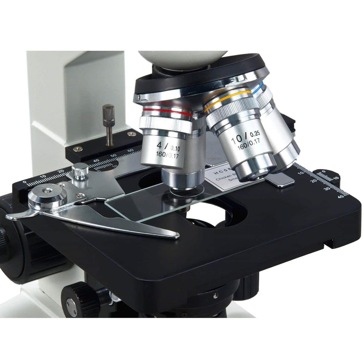 40X-2500X Digital Trinocular Compound LED Microscope with USB Digital Camera W612395