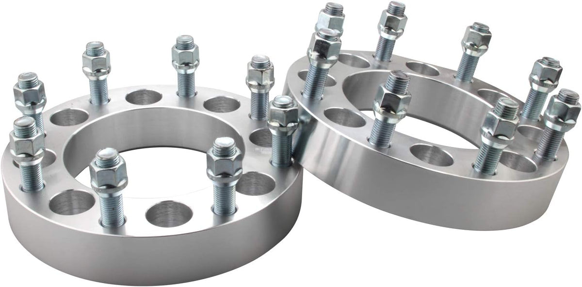 2PC 8x170 to 8x6.5 Wheel Adapters 1.5 Inch with 14x1.5 Studs Pack of 2 H4656