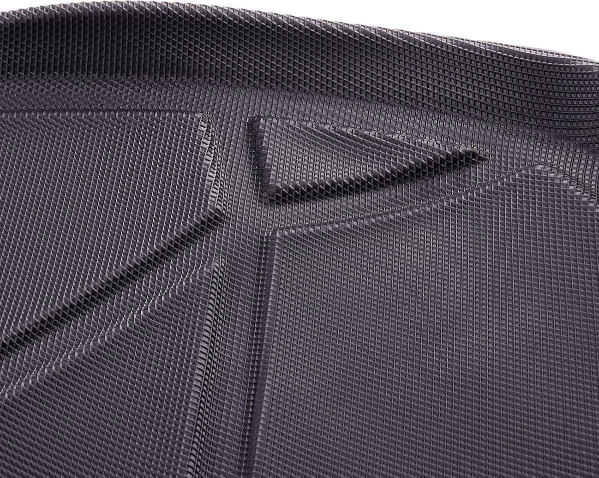 Rear Trunk Cargo Liner Black Pack of 2 G383
