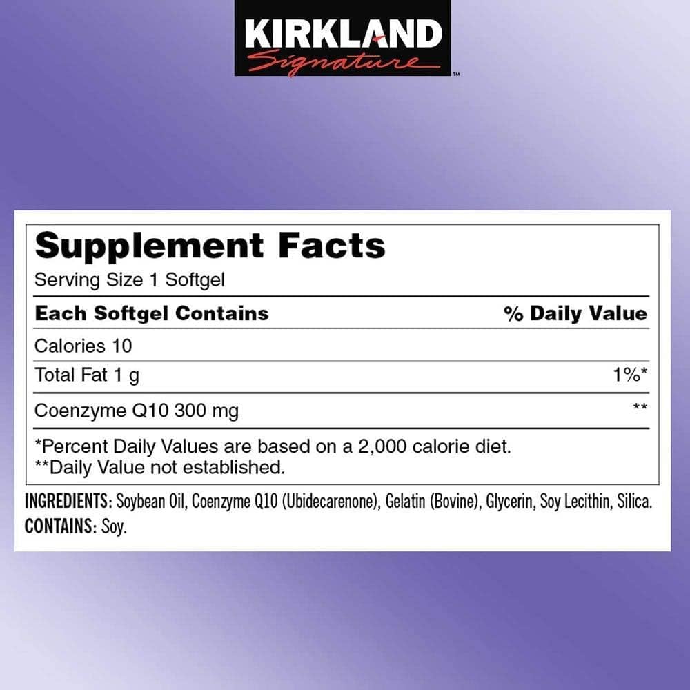 300 mg CoQ10 100 Softgels (Pack of 2) P2279
