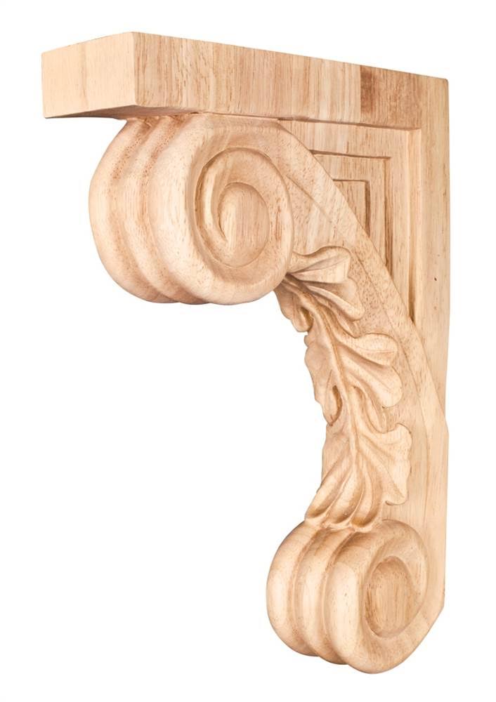 Carved Wood Bar Bracket Corbel I49012