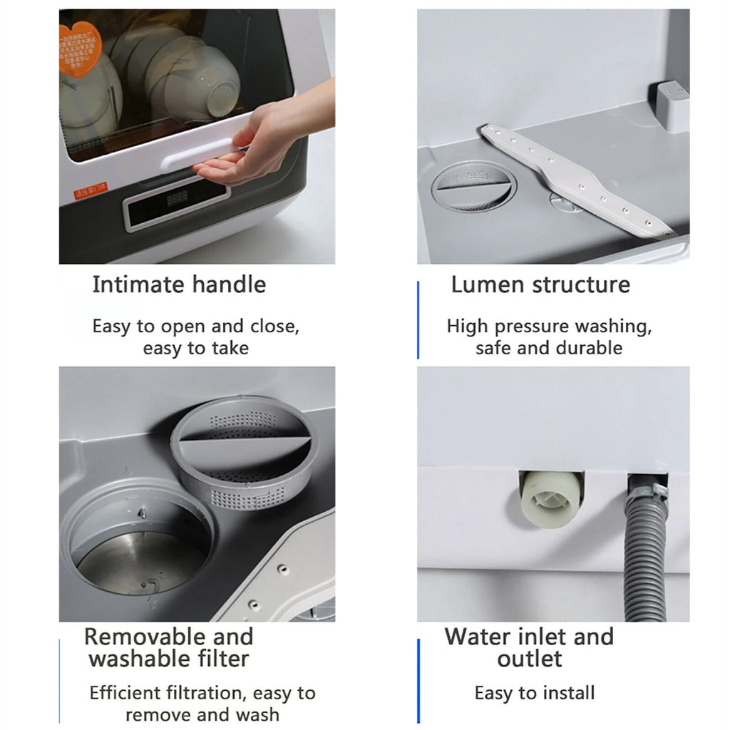 Portable Dishwasher 1200W H560
