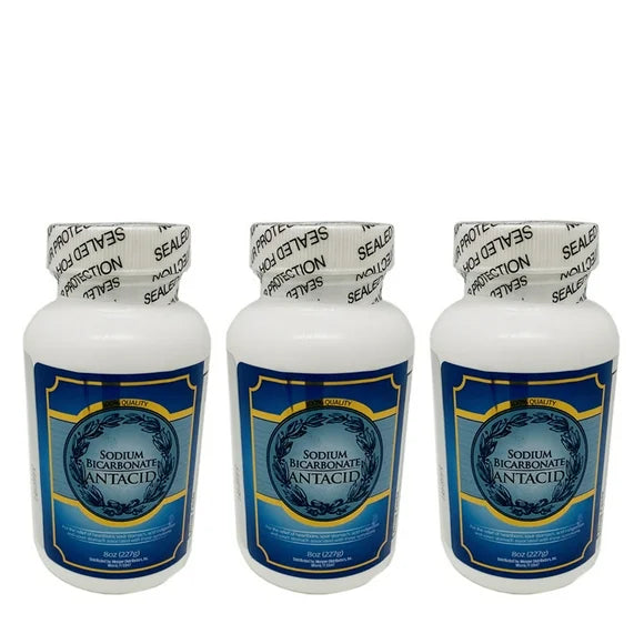 Sodium Bicarbonate Antacid 8 oz Pack of 3 K605296