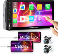 7 Inch Double Din Car Stereo with Bluetooth E8454