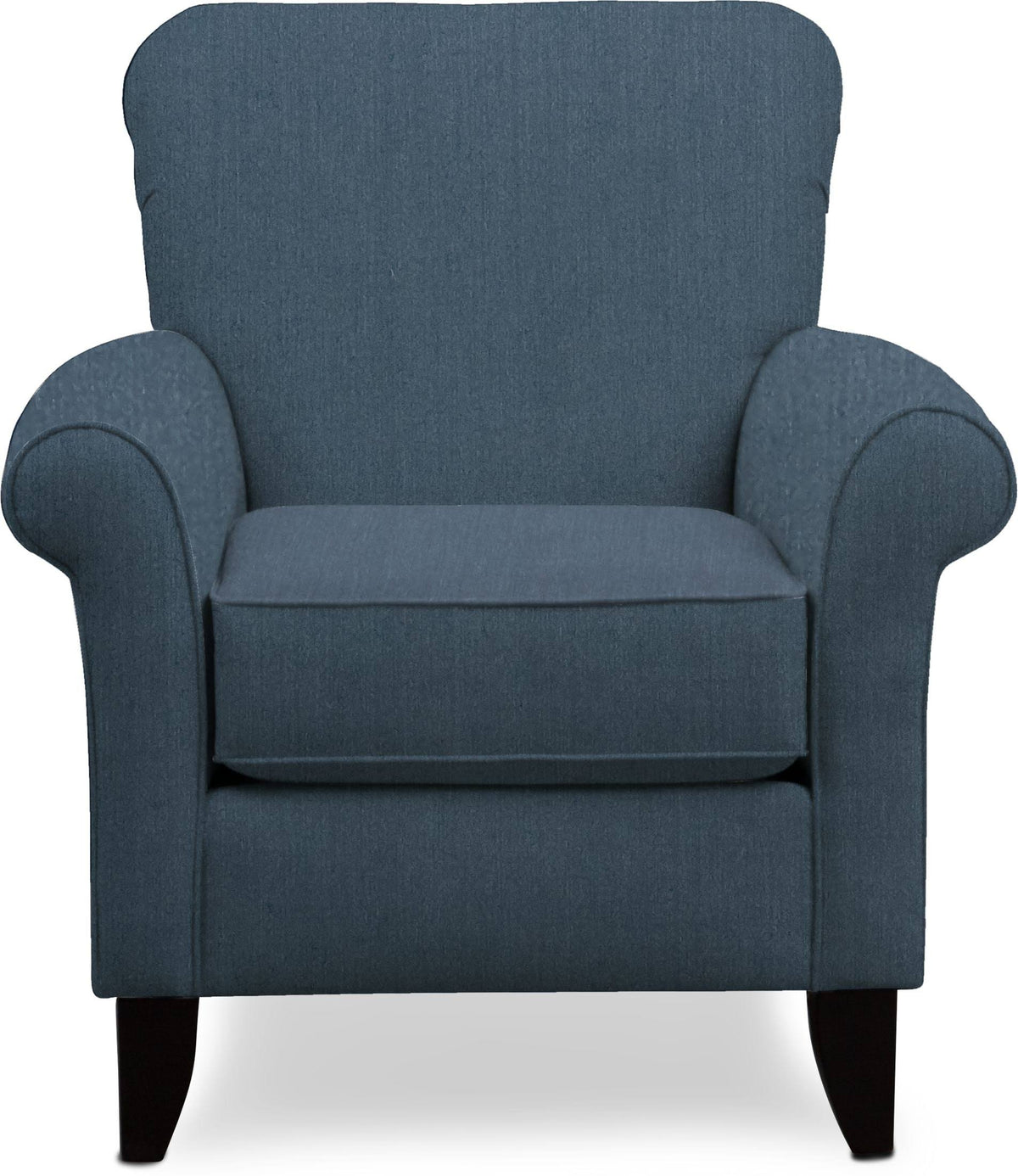 Navy Performance Fabric Accent Chair B486