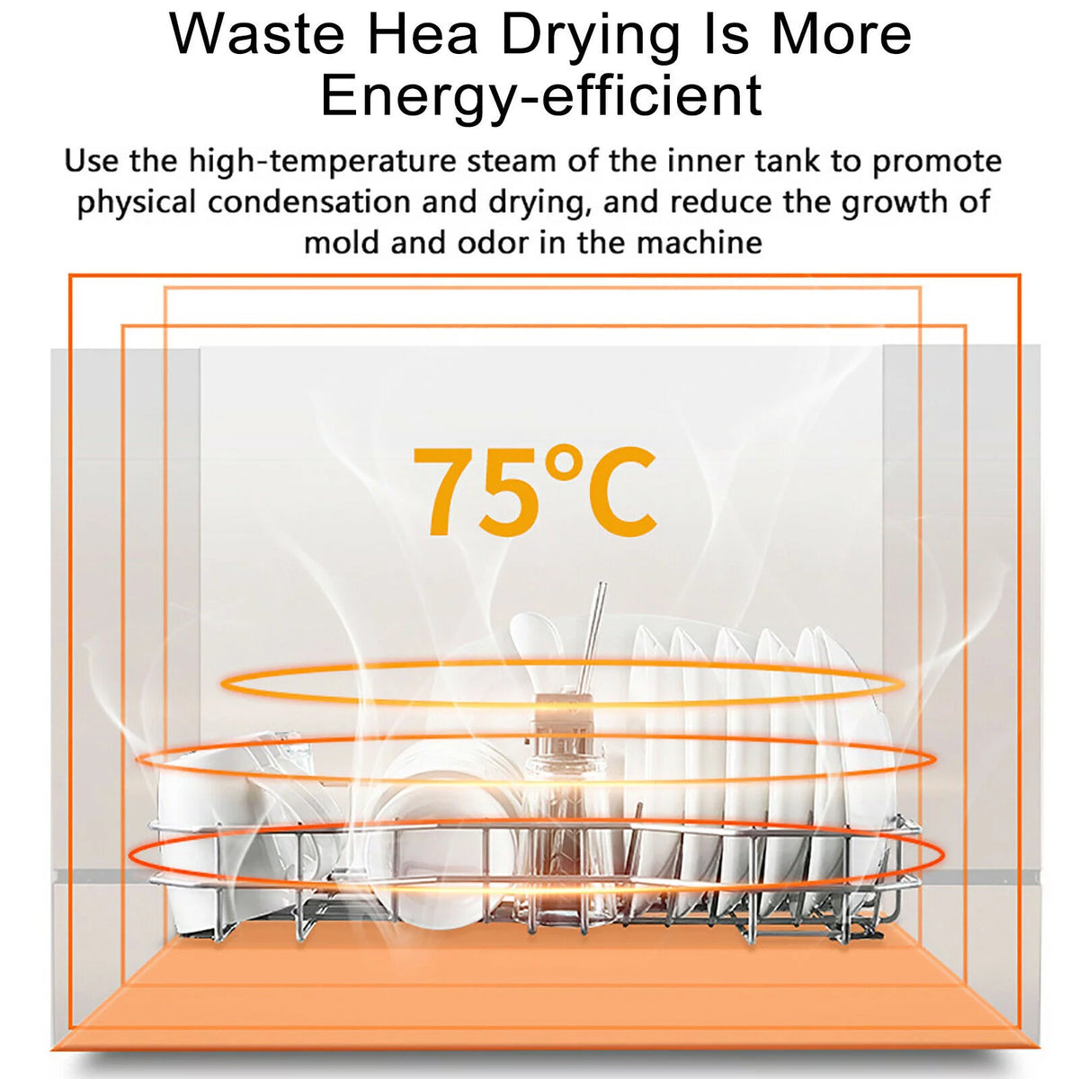 Portable Dishwasher 1200W H560