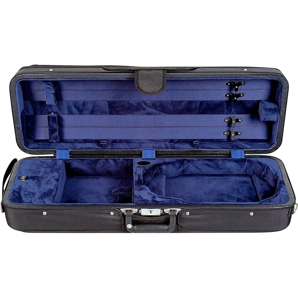 Blue Velour Oblong Suspension Violin Case O397990