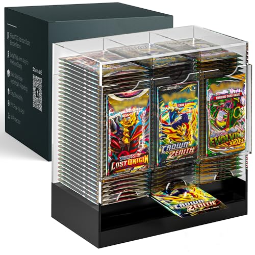 3-Slot Booster Pack Dispenser with Black Base G78034