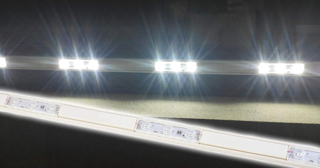 50FT Pure White LED Light with Track E8718
