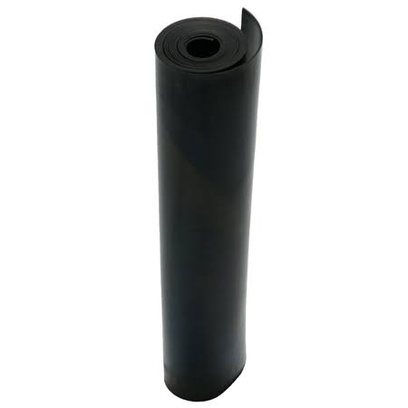 3/4 in. Thick x 6 in. Width x 6 in. Length Black Rubber Sheet (3-Pack) T271