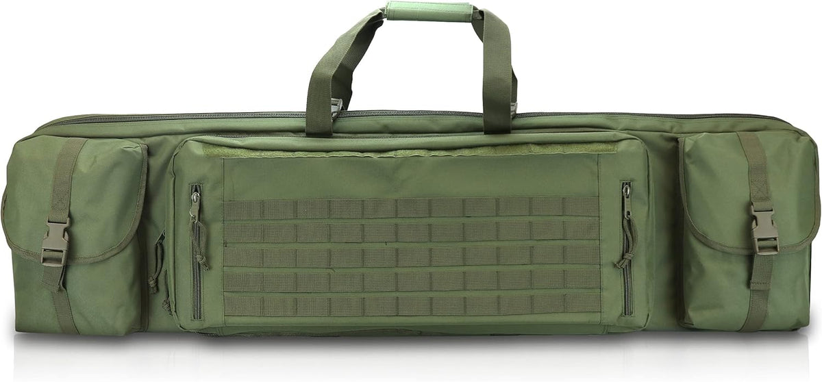 Tactical Double Rifle Case with Pistol Storage Q76936