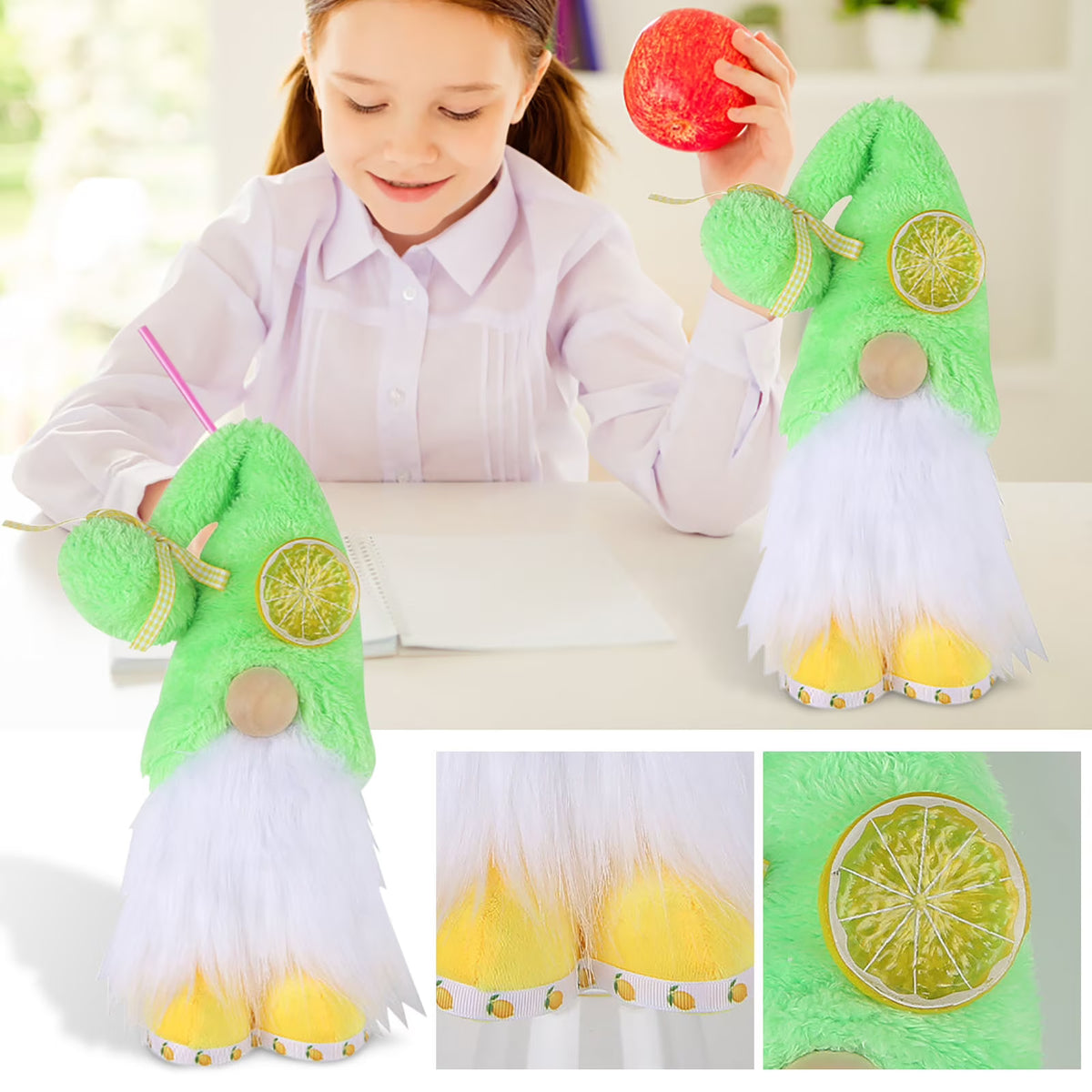High Hat Plush Dwarf Doll R5101
