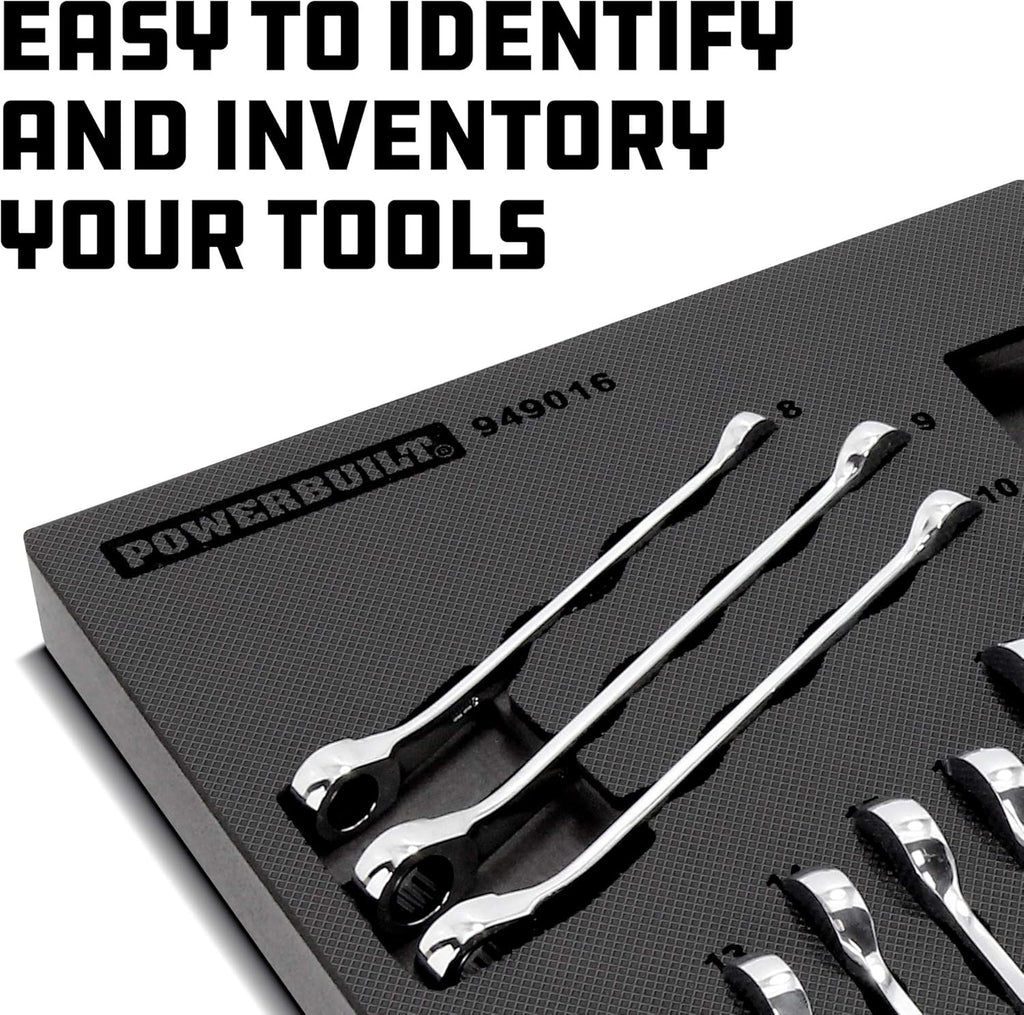 Metric 11Pc Reversible Ratcheting Wrench Set N9171