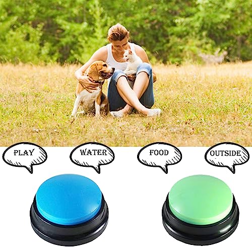 Green Orange Voice Recording Button for Pet Training X76564