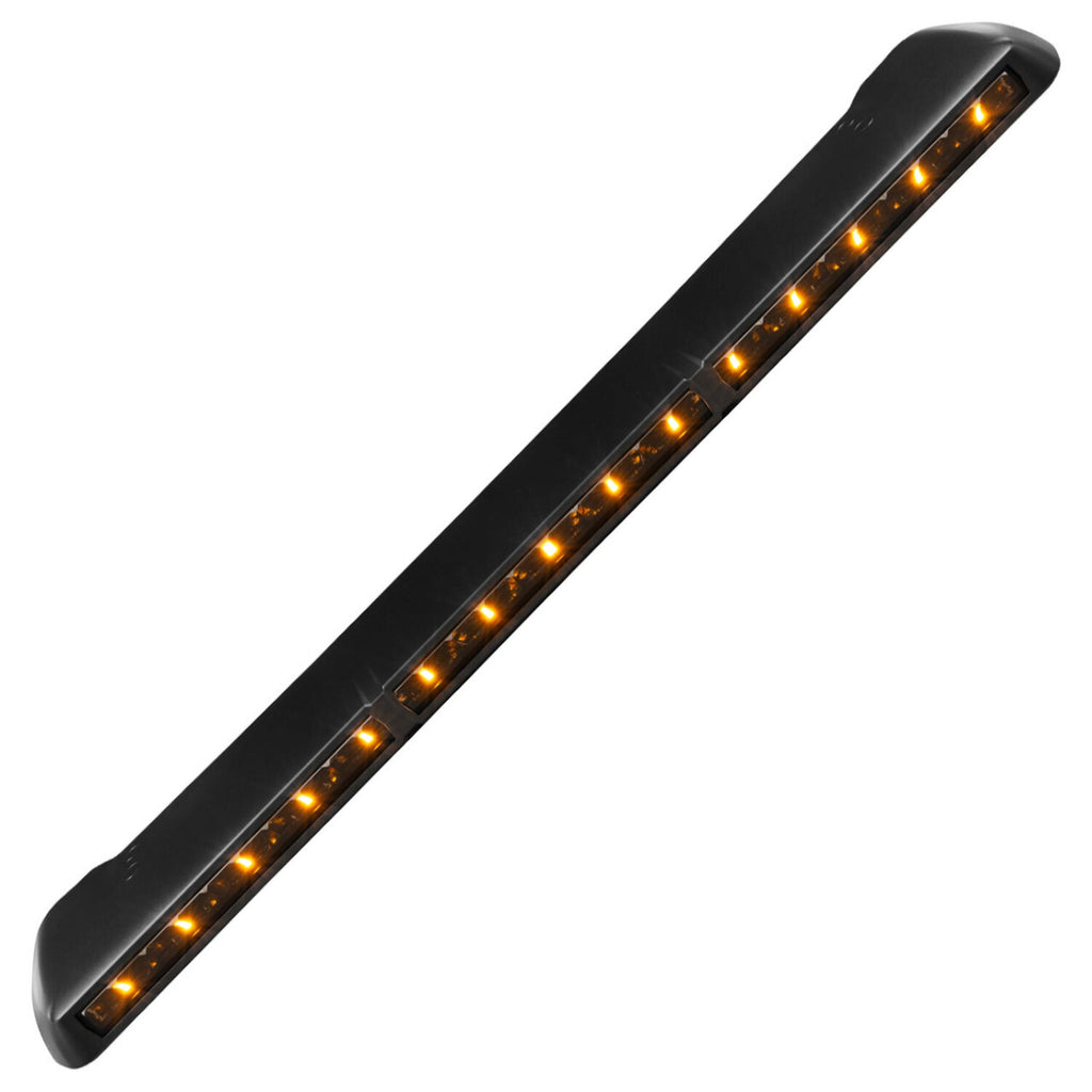 Black Integrated Windshield Roof LED Light Bar System O12531