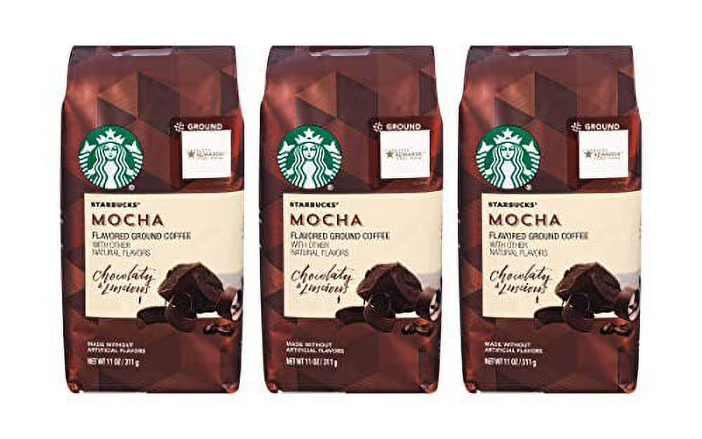Mocha Ground Coffee 11 Oz (Pack Of 3) B9789