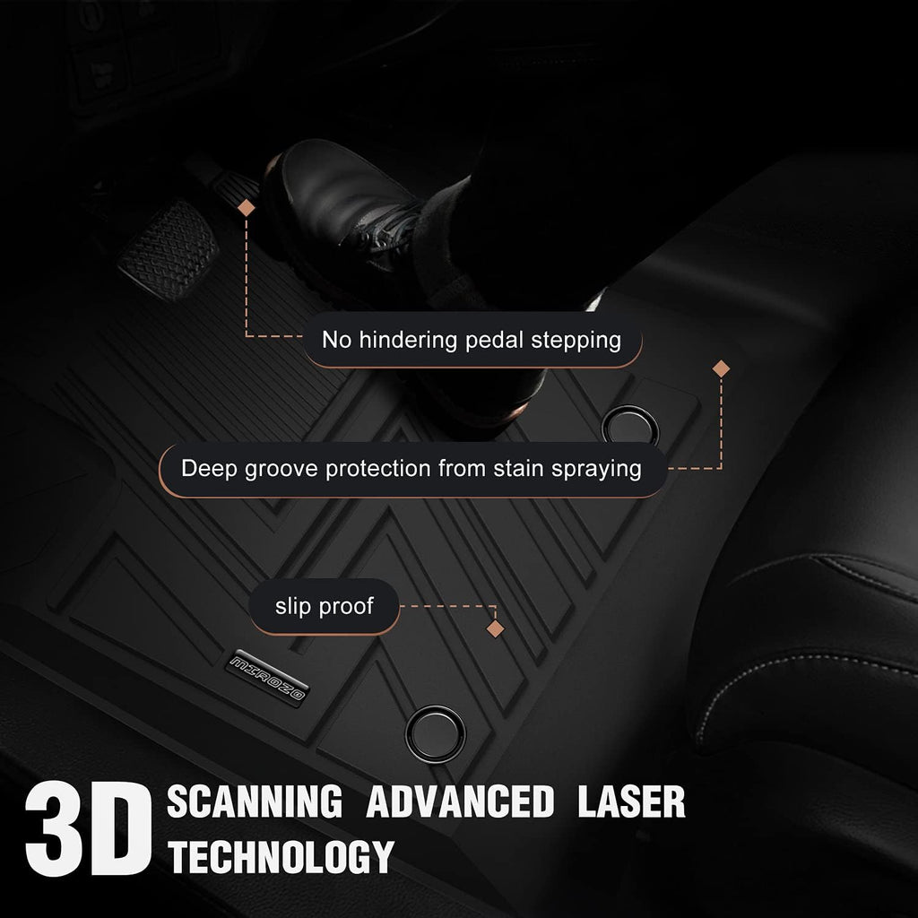 Black TPE Car Floor Mats G523