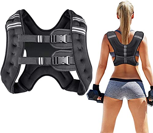 Running Weight Vest 8 12 16 20 25 30 Lbs Weights Included D173162