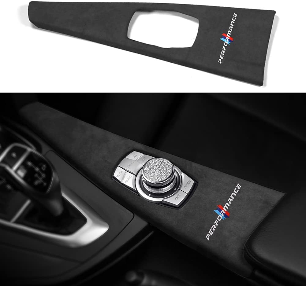 Multimedia Buttons Panel Cover Molding Trim Sticker Kit Interior Accessories Pack of 2 Q151799