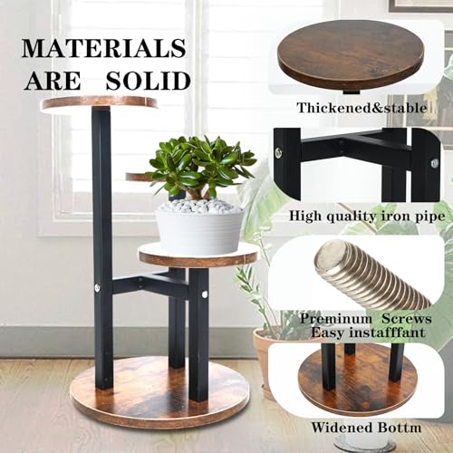3-Tier Wooden Plant Stand U74989