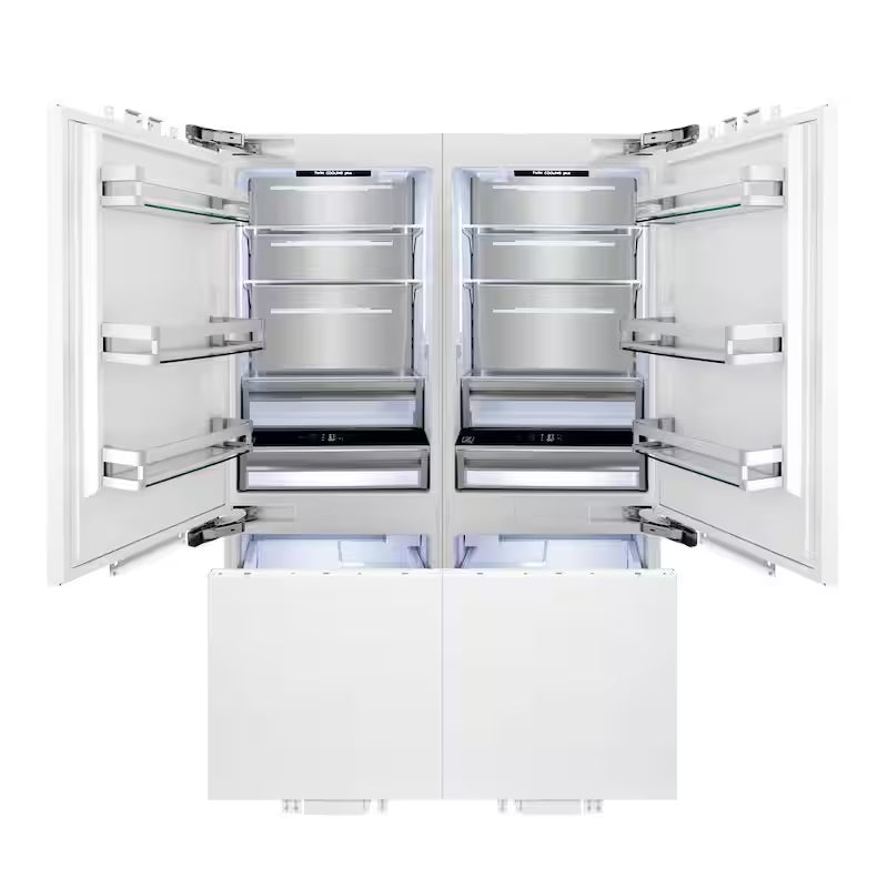 4-Door French Door Refrigerator with Ice and Water Dispenser E469