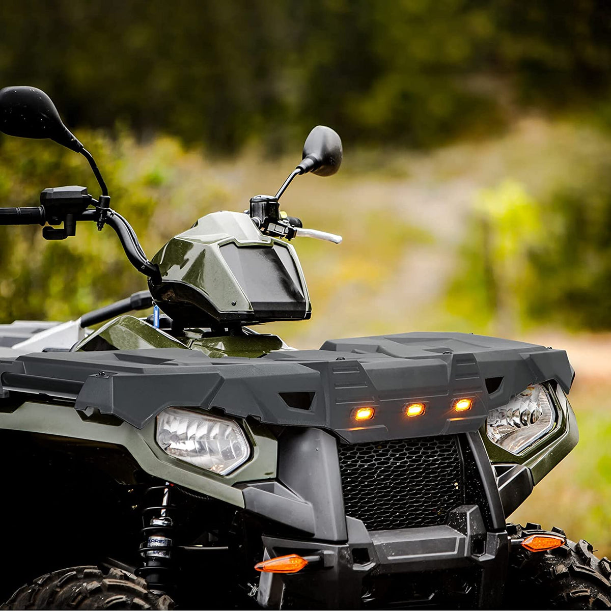 ATV Front Rack with Lights U837