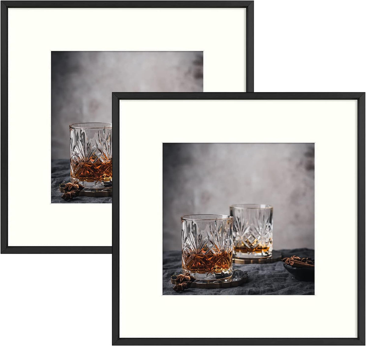 16x20 Aluminum Picture Frame with Real Glass, 2 Pack O67874