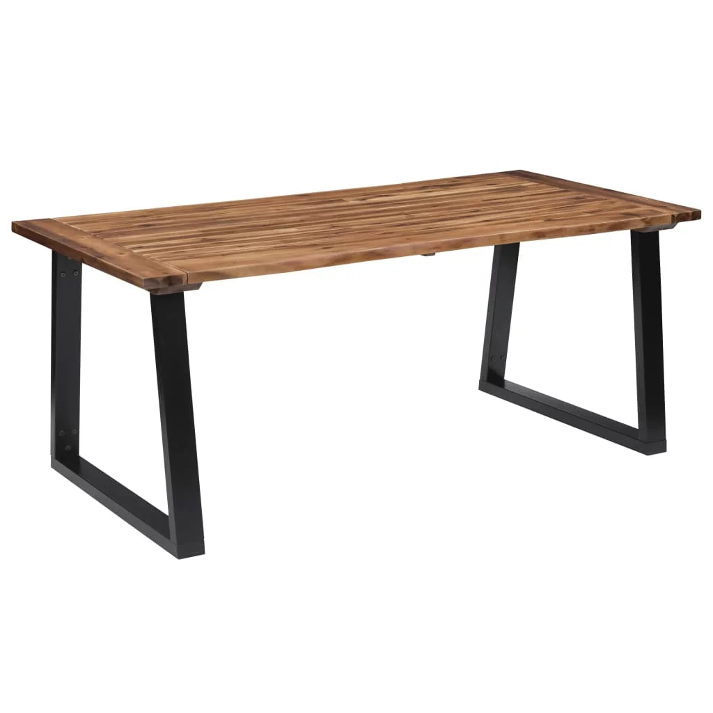 Solid Acacia Wood Dining Table R34658