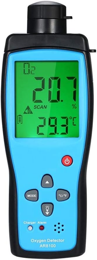 Oxygen Gas Meter Digital O2 Tester J49977