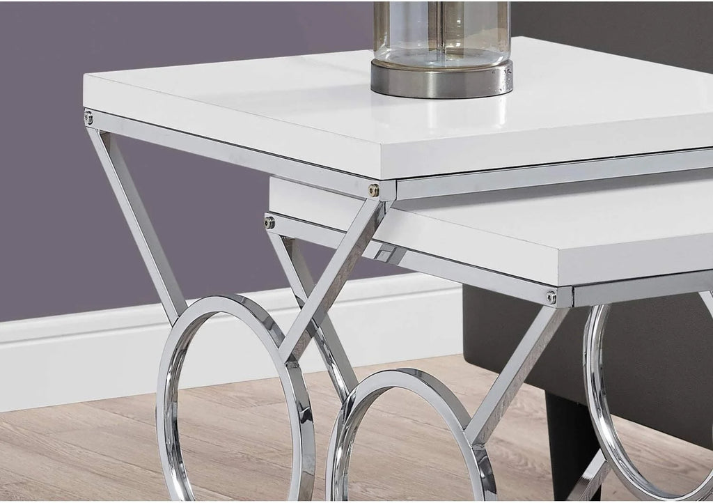 White Nesting Table V935