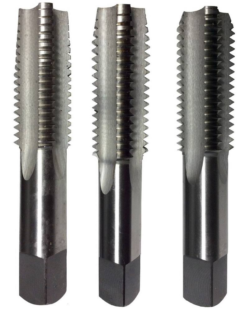 7/8 inch-14 Carbon Steel Hand Tap Set D98427