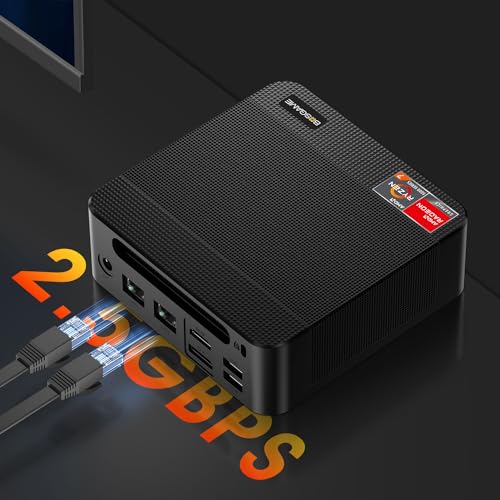 Mini Gaming PC AMD Ryzen 7 5700U 32GB RAM 1TB NVMe SSD Windows 11 Pro P9365