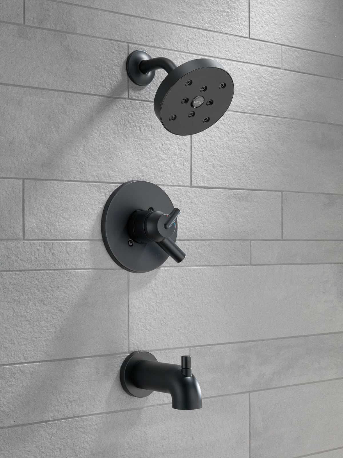 Matte Black Tub & Shower Trim V954781