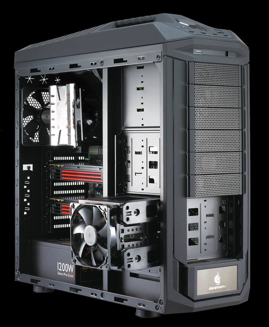 Black Full-Tower Computer Case O240