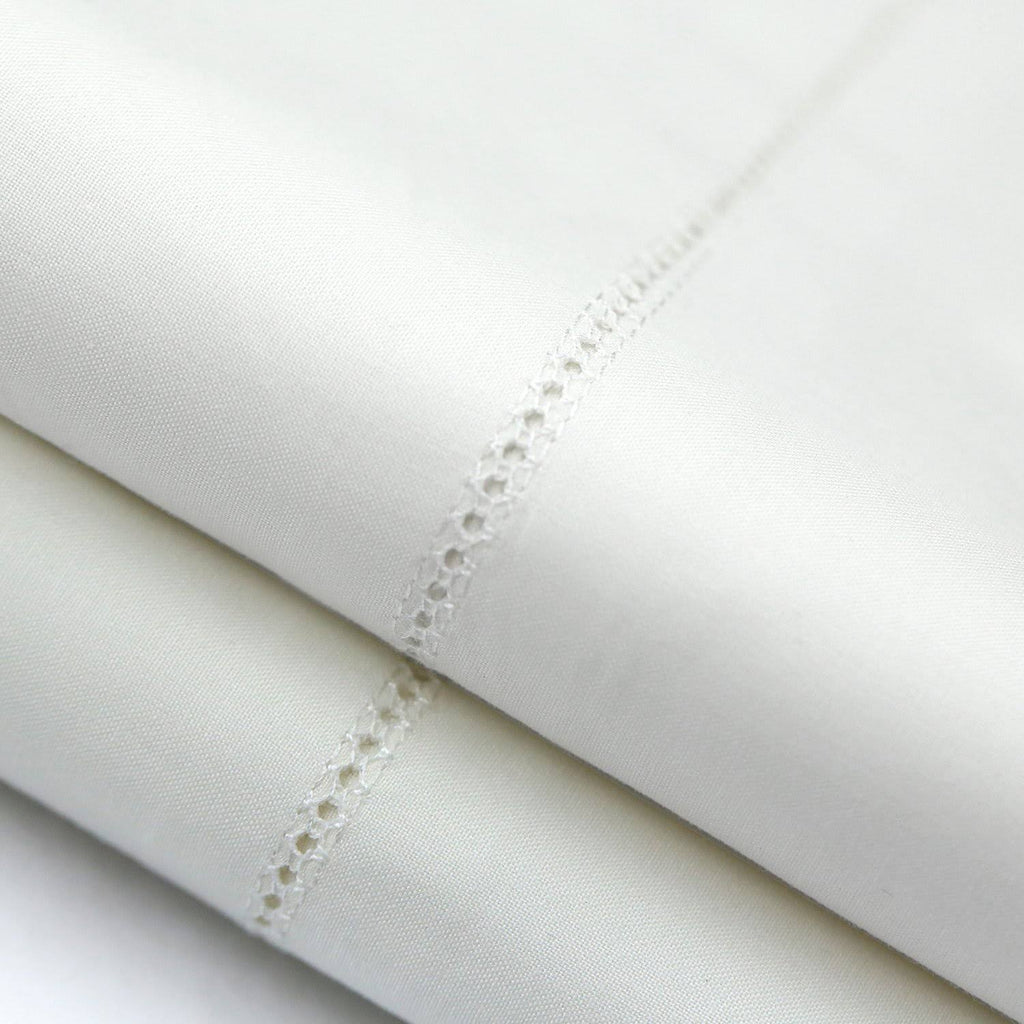 Italian Artisan Ivory Cal King Sheet Set P4333