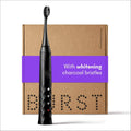 Black Electric Toothbrush with Charcoal Sonic Toothbrush Head N61251