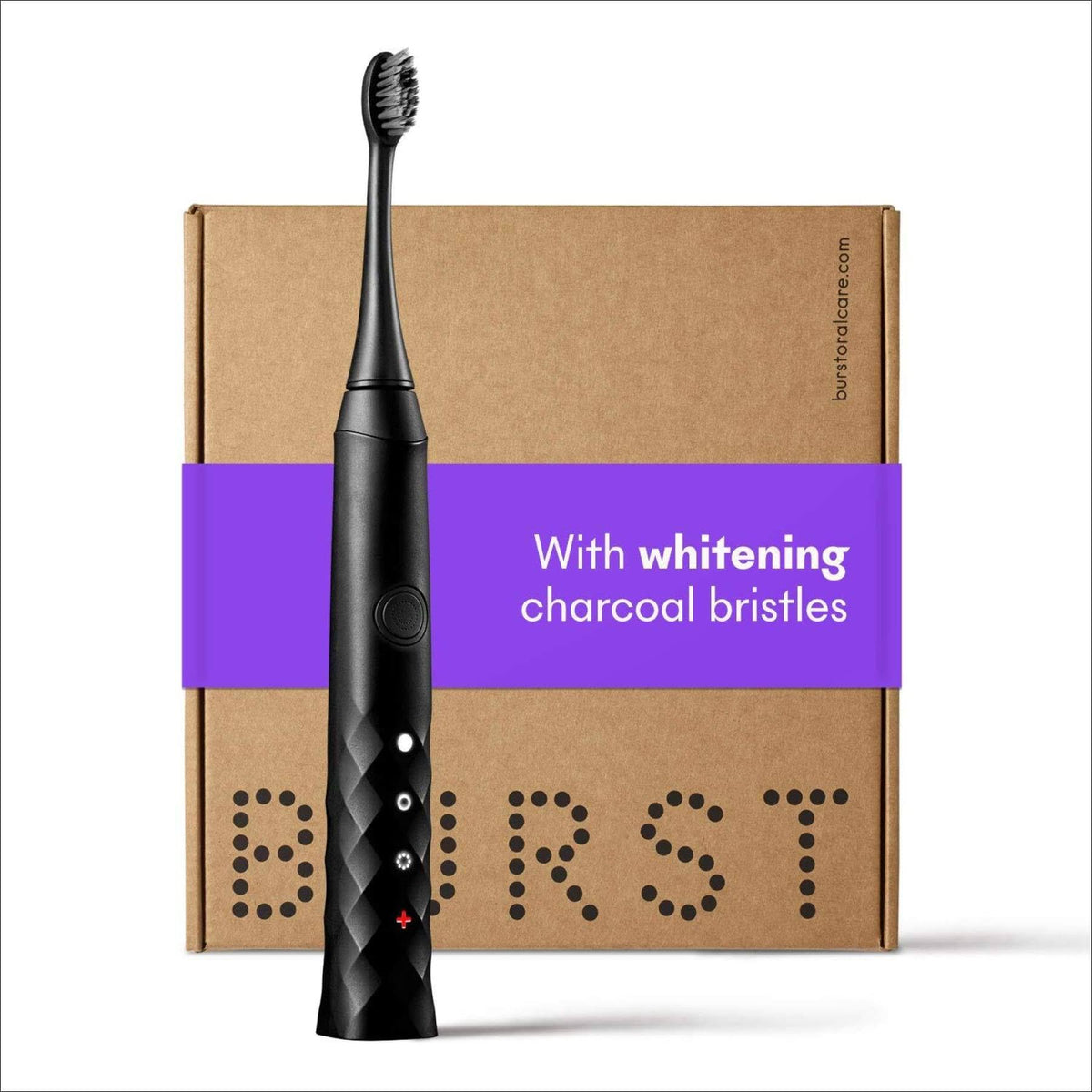 Black Electric Toothbrush with Charcoal Sonic Toothbrush Head N61251