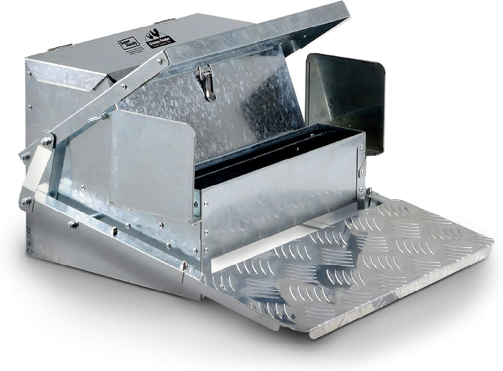 Chicken Feeder Automatic 20lbs Capacity Galvanized Steel V30503